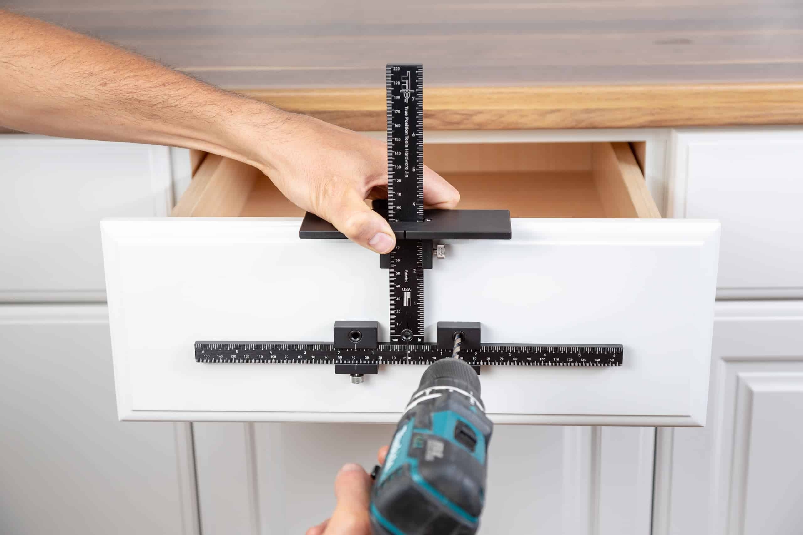 cabinet pull template
