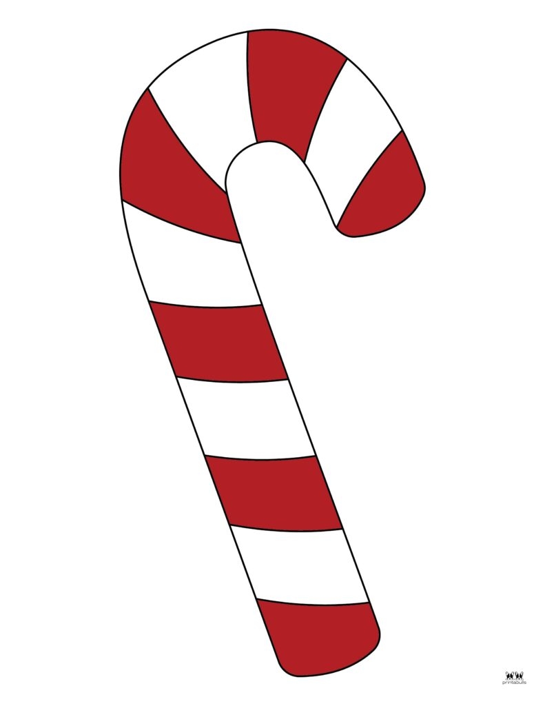 candy cane template