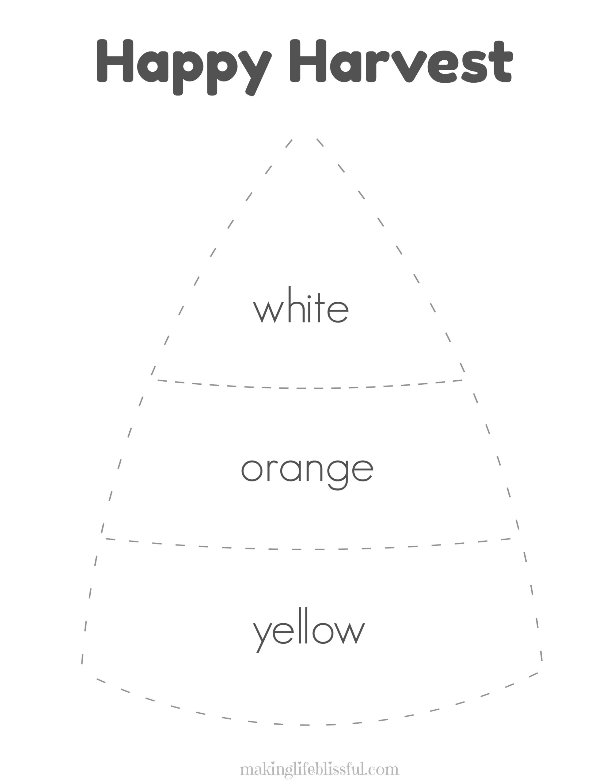 Candy Corn Craft For Kids And Printables Making Life Blissful Candy Corn Craft For Kids And Printables Making Life Blissful