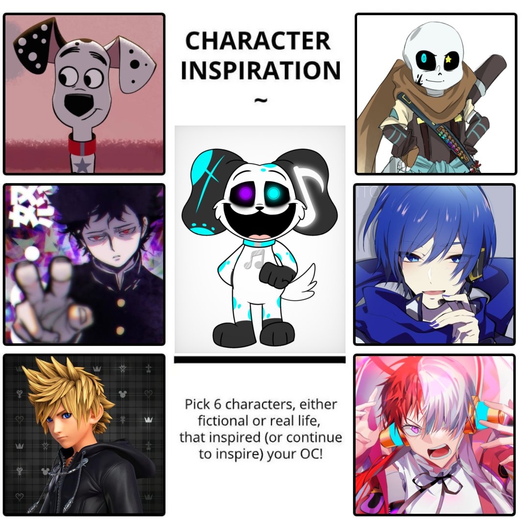 Character Inspiration Here 6 Of The Characters That Inspired Me To Draw My Own OC Jhin 3 Character Inspiration Template Are Not Mine 
