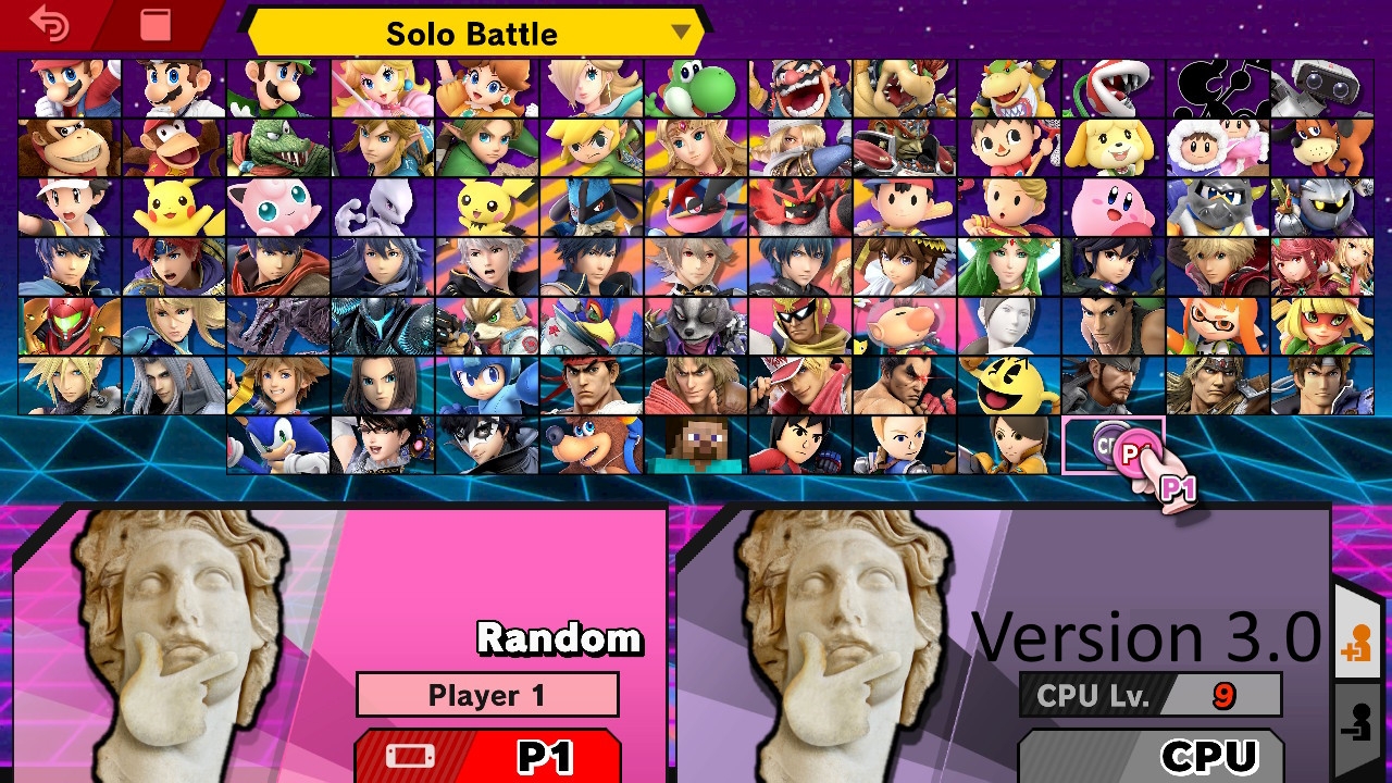 Character Select Screen Organized By Series Mod For Super Smash Bros Ultimate SSBU Mods Character Select Screen Organized By Series Mod For Super Smash Bros Ultimate SSBU Mods