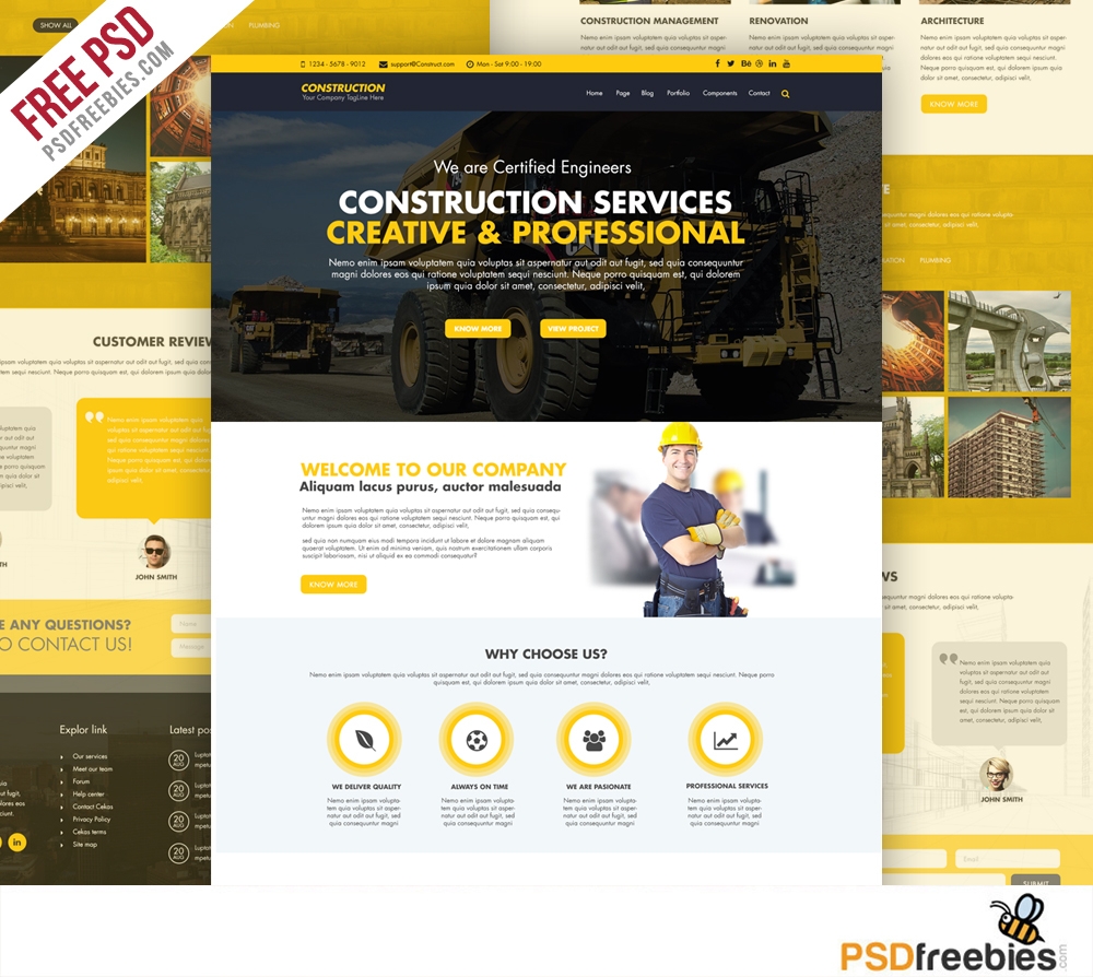 construction website templates construction website templates