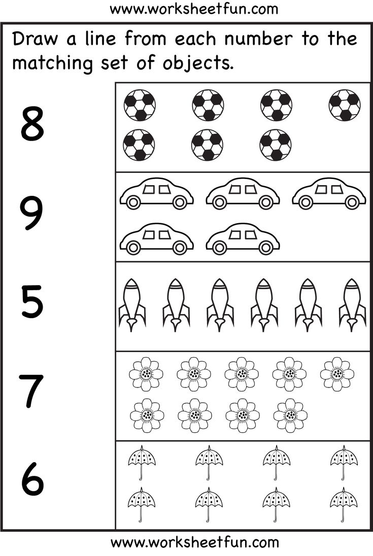 Counting Six Worksheets FREE Printable Worksheets Actividades De Matem ticas Preescolares Fichas De Matematicas Actividades De
