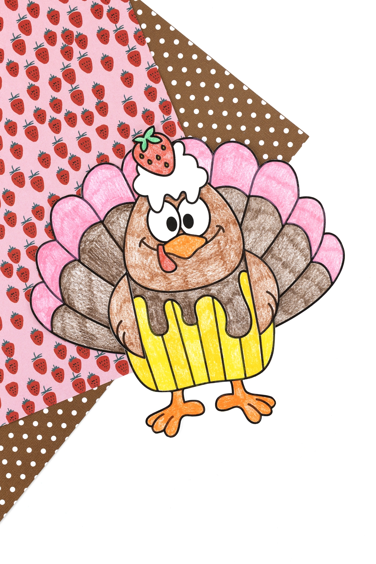 Cupcake Turkey Disguise Fireflies And Mud Pies