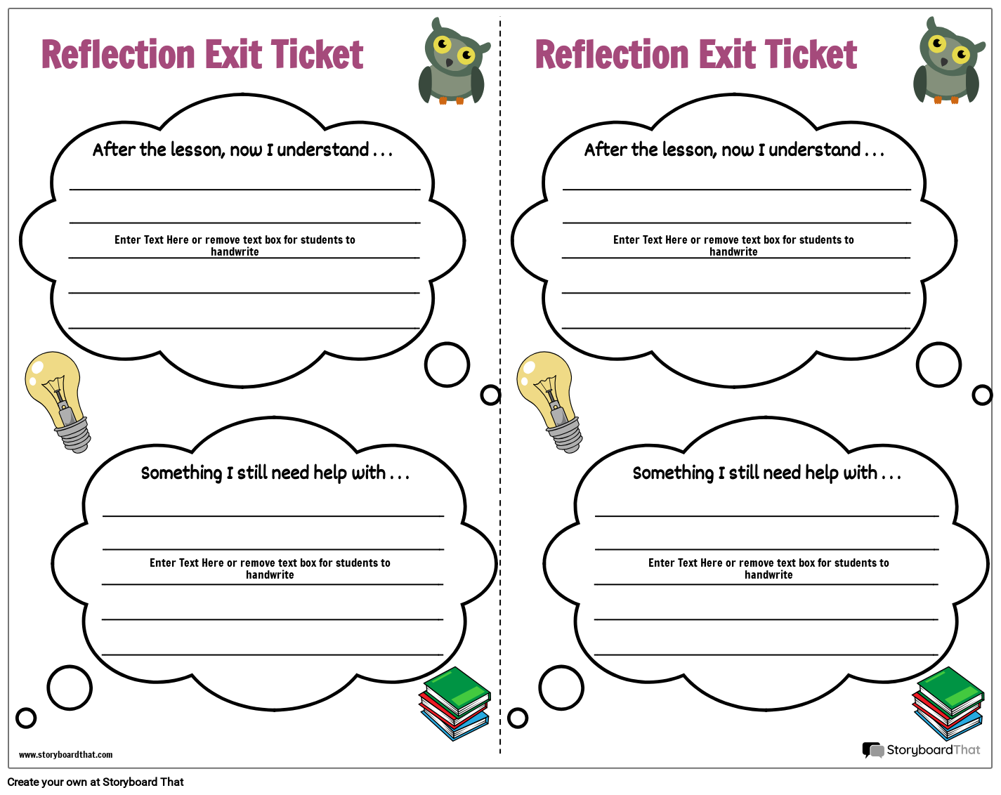 exit ticket template exit ticket template