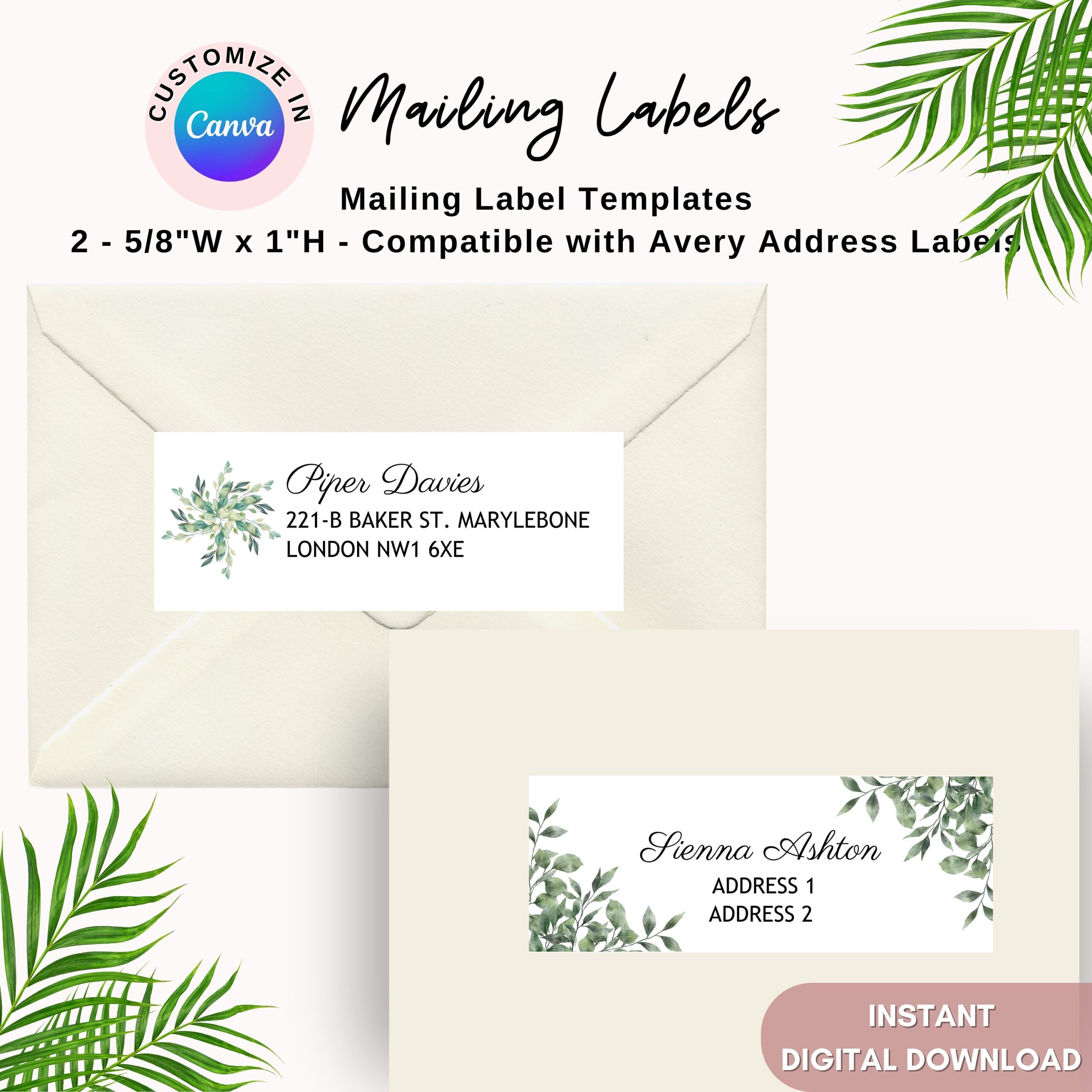 5161 avery template