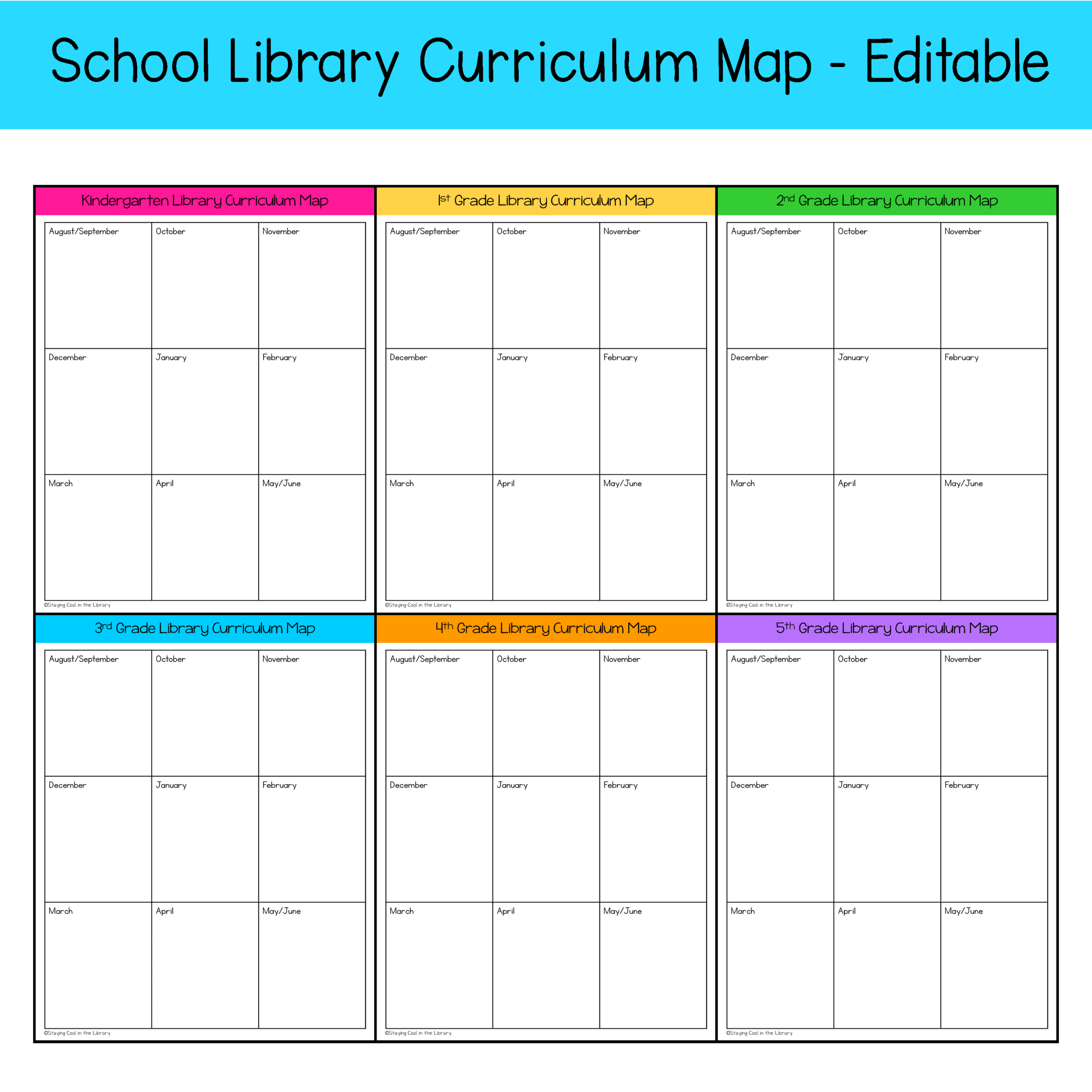 curriculum map template curriculum map template