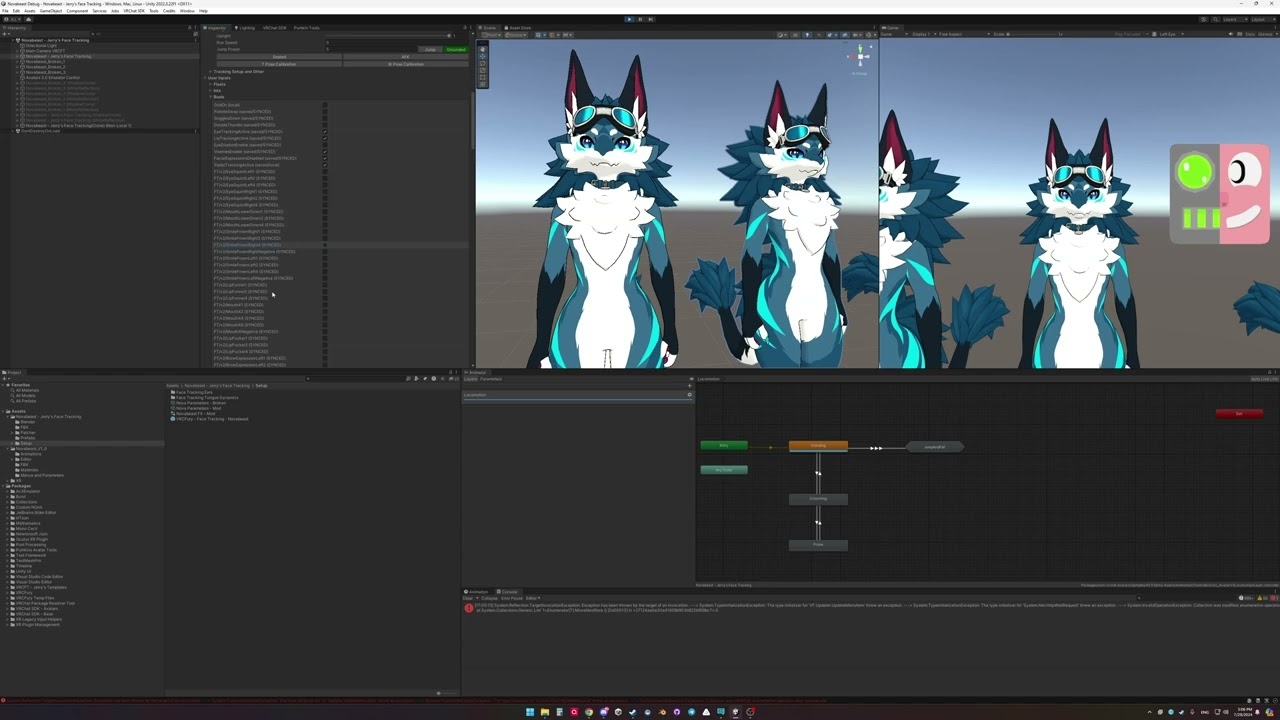 vrcft - jerry's templates