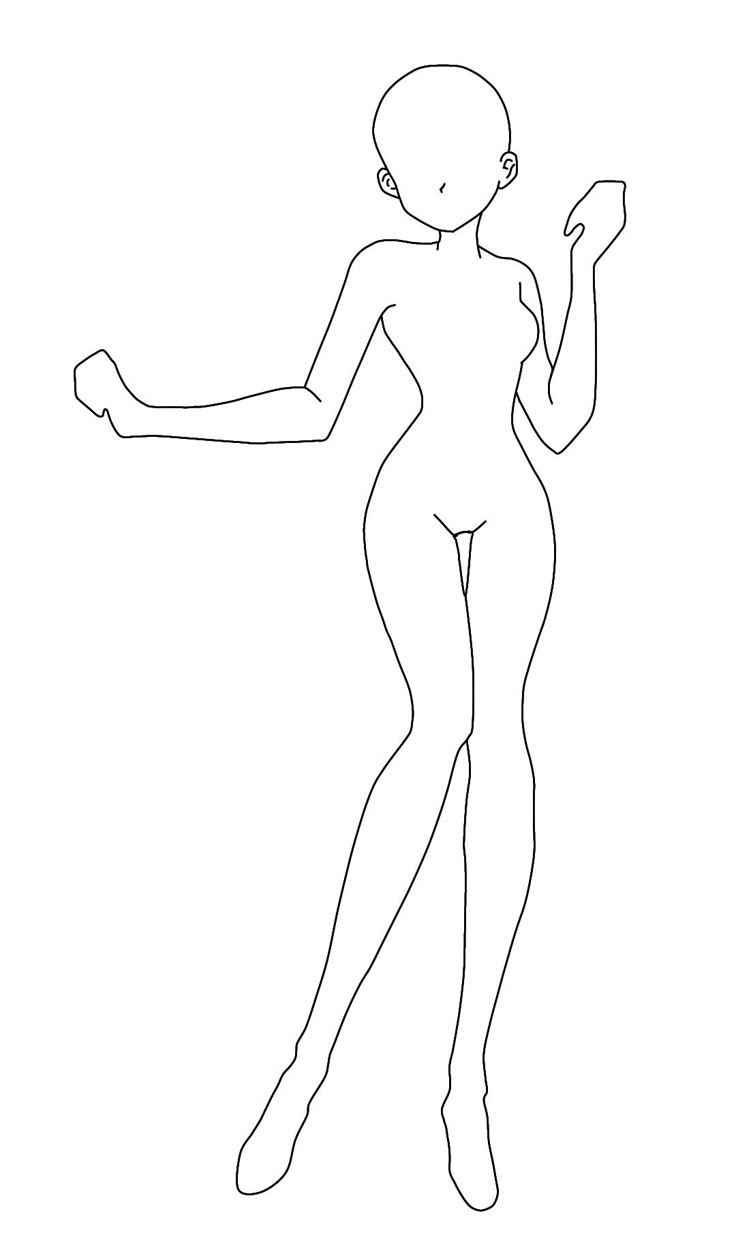Female Body Template Female Body Template