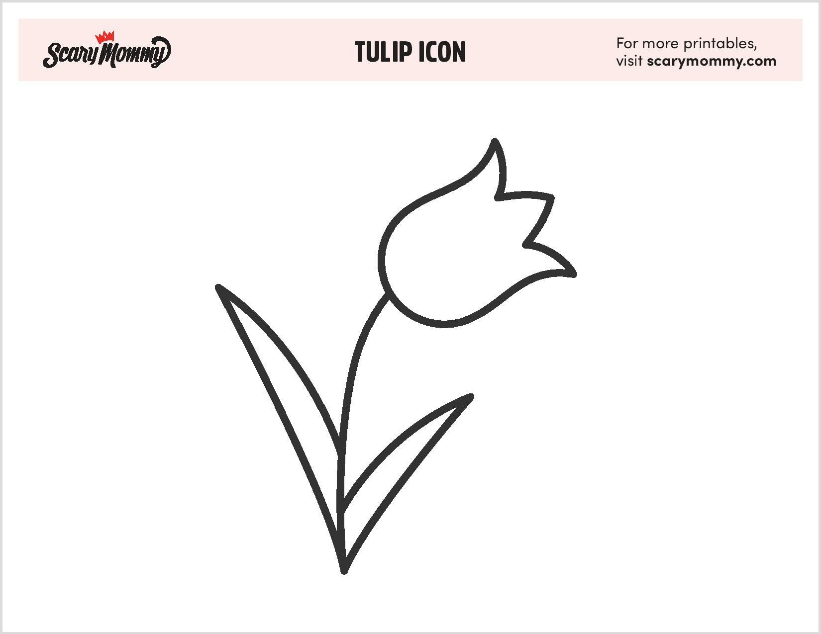 Flower Power 10 Tulip Coloring Pages For Your Budding Artist