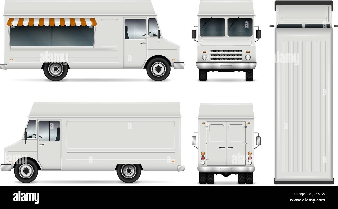 Food Truck Vector Template For Car Branding And Advertising Isolated Delivery Van Illustration On White All Layers And Groups Well Organized Stock Vector Image Art Alamy Food Truck Vector Template For Car Branding And Advertising Isolated Delivery Van Illustration On White All Layers And Groups Well Organized Stock Vector Image Art Alamy