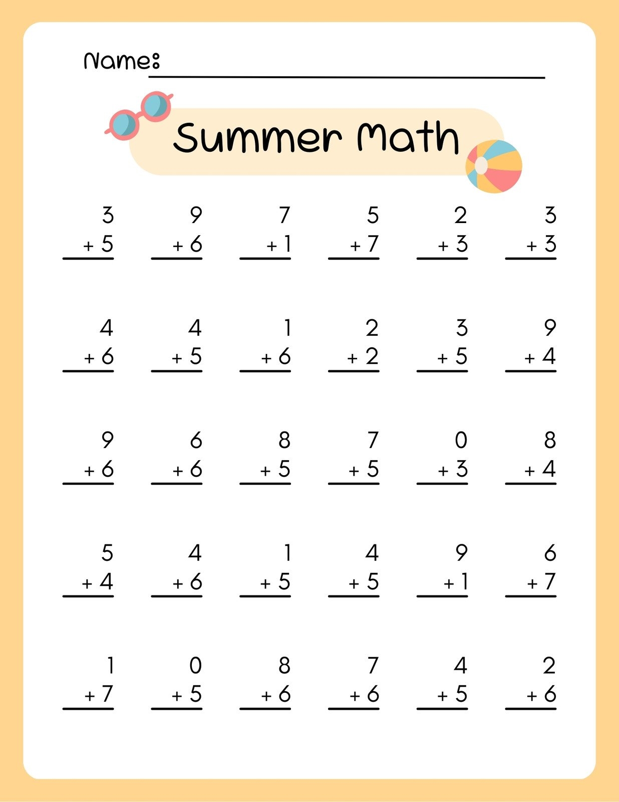 math papers for 3rd graders