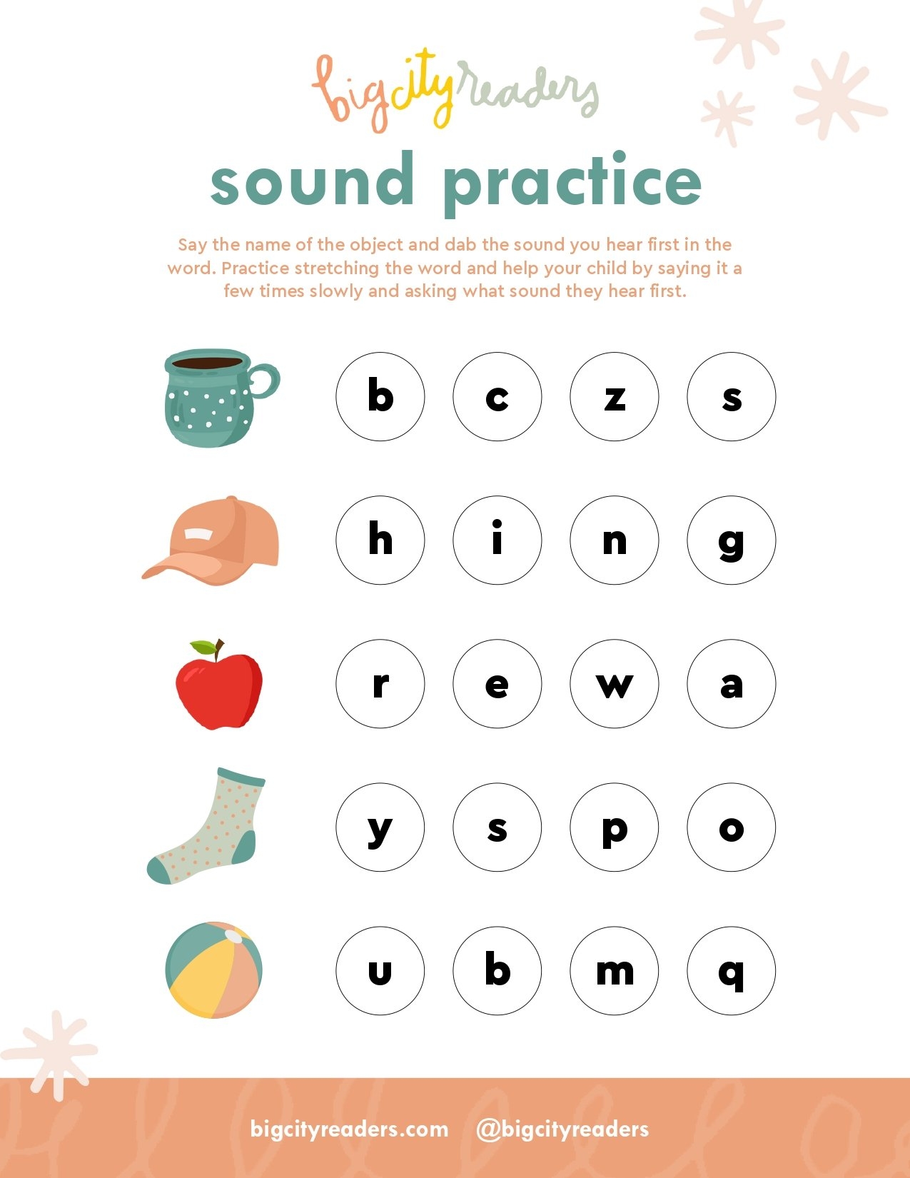 worksheets for first graders