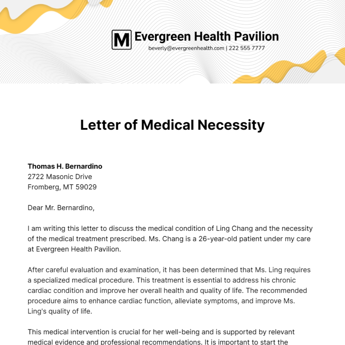 Free Letter Of Medical Necessity Template To Edit Online Free Letter Of Medical Necessity Template To Edit Online