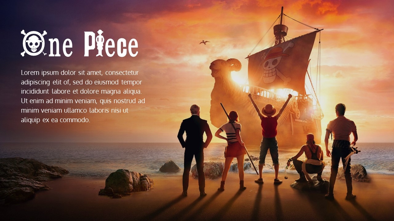 Free One Piece Anime Template PowerPoint Google Slides Free One Piece Anime Template PowerPoint Google Slides