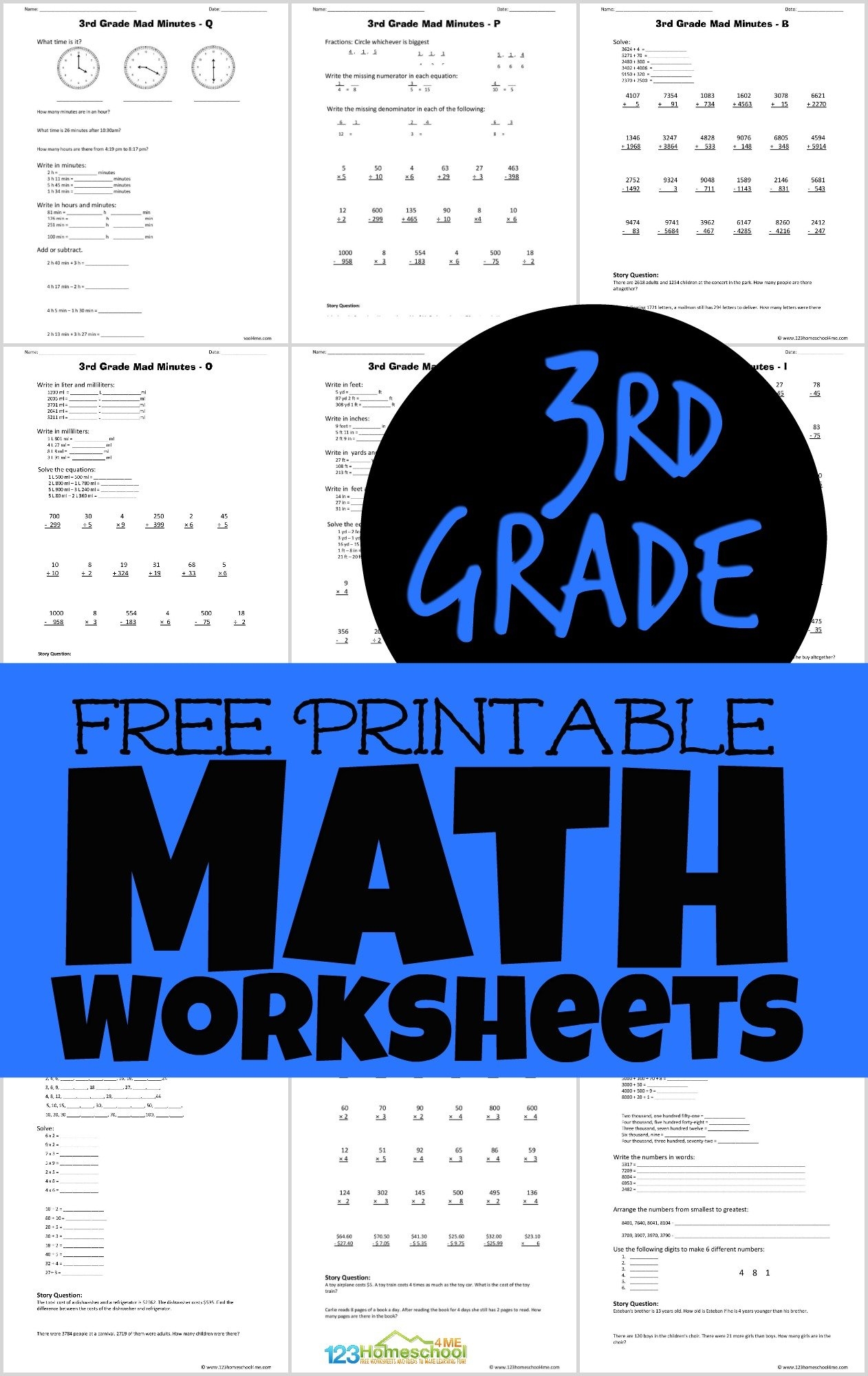 3rd grade worksheets free printable 3rd grade worksheets free printable