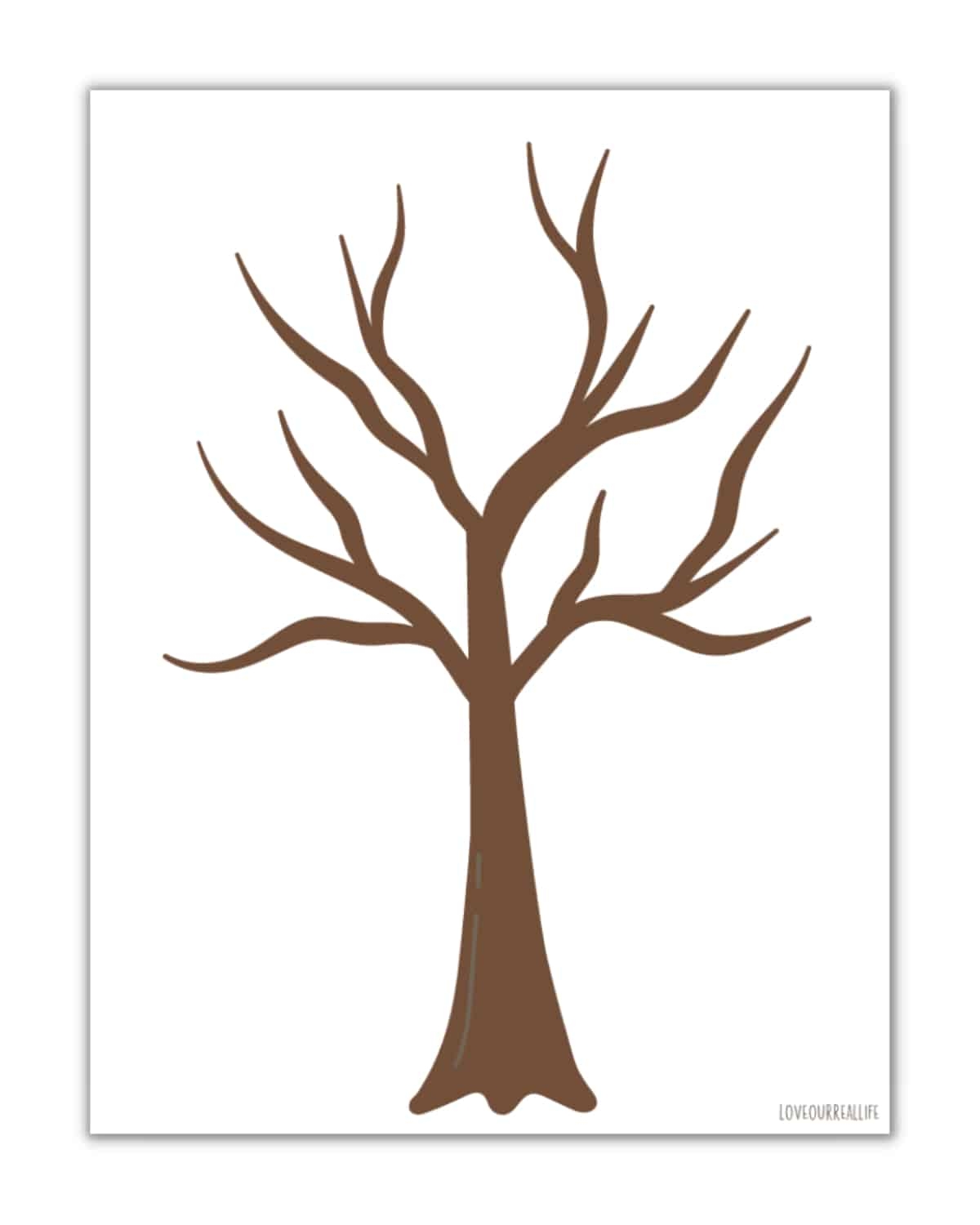FREE Printable Trees Without Leaves Template 19 Pages Love Our Real Life FREE Printable Trees Without Leaves Template 19 Pages Love Our Real Life