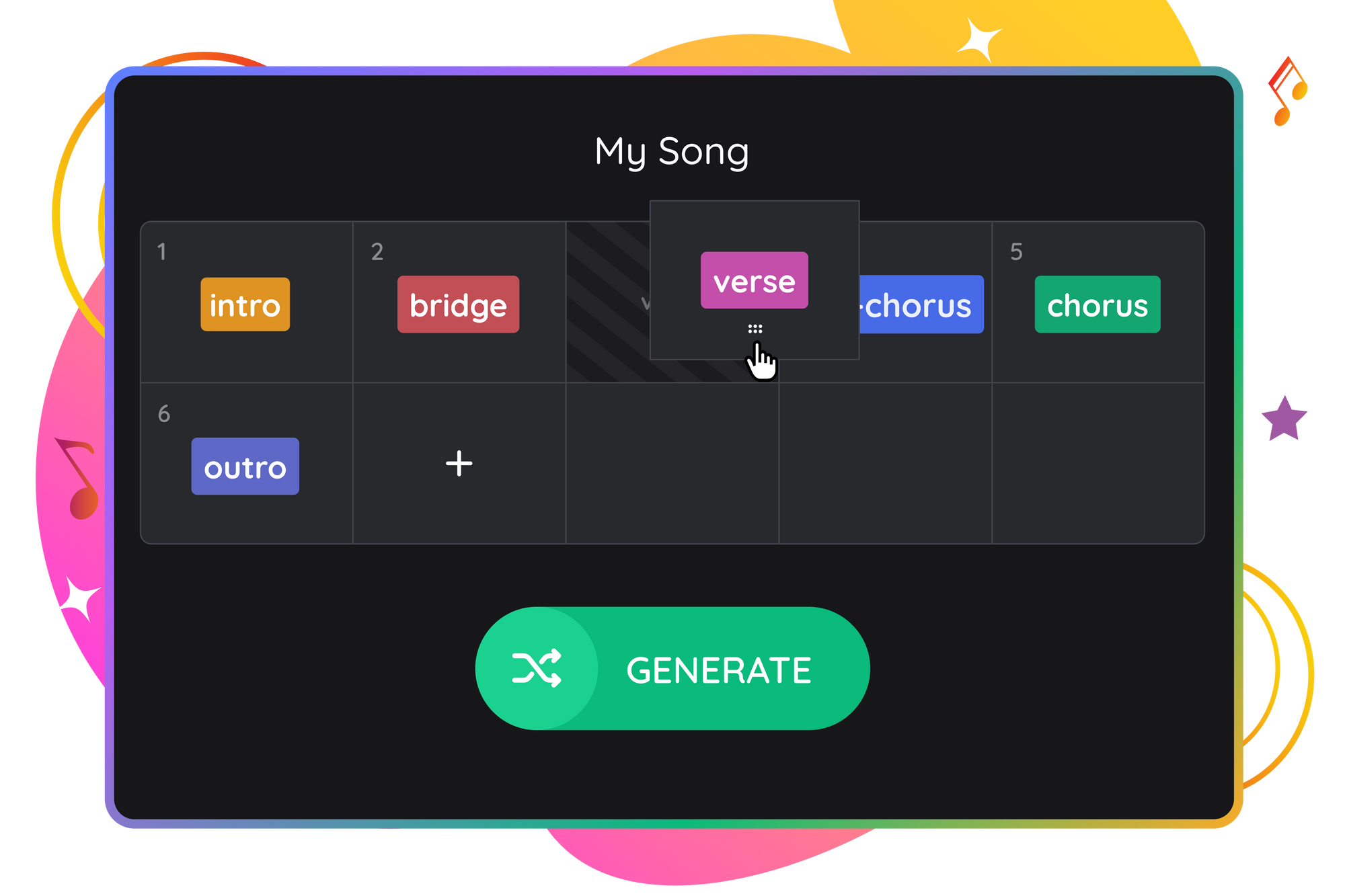Free Song Structure Template Generator