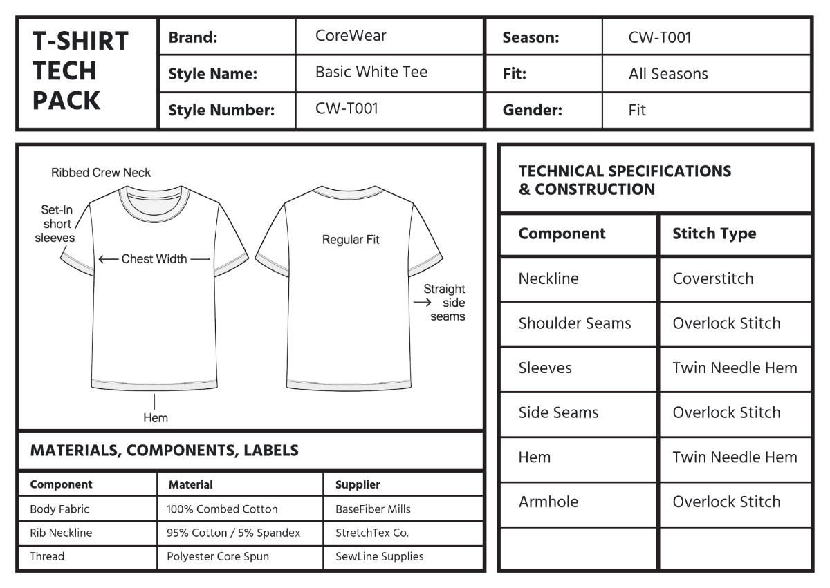 Free Tech Pack Templates To Edit Online Free Tech Pack Templates To Edit Online
