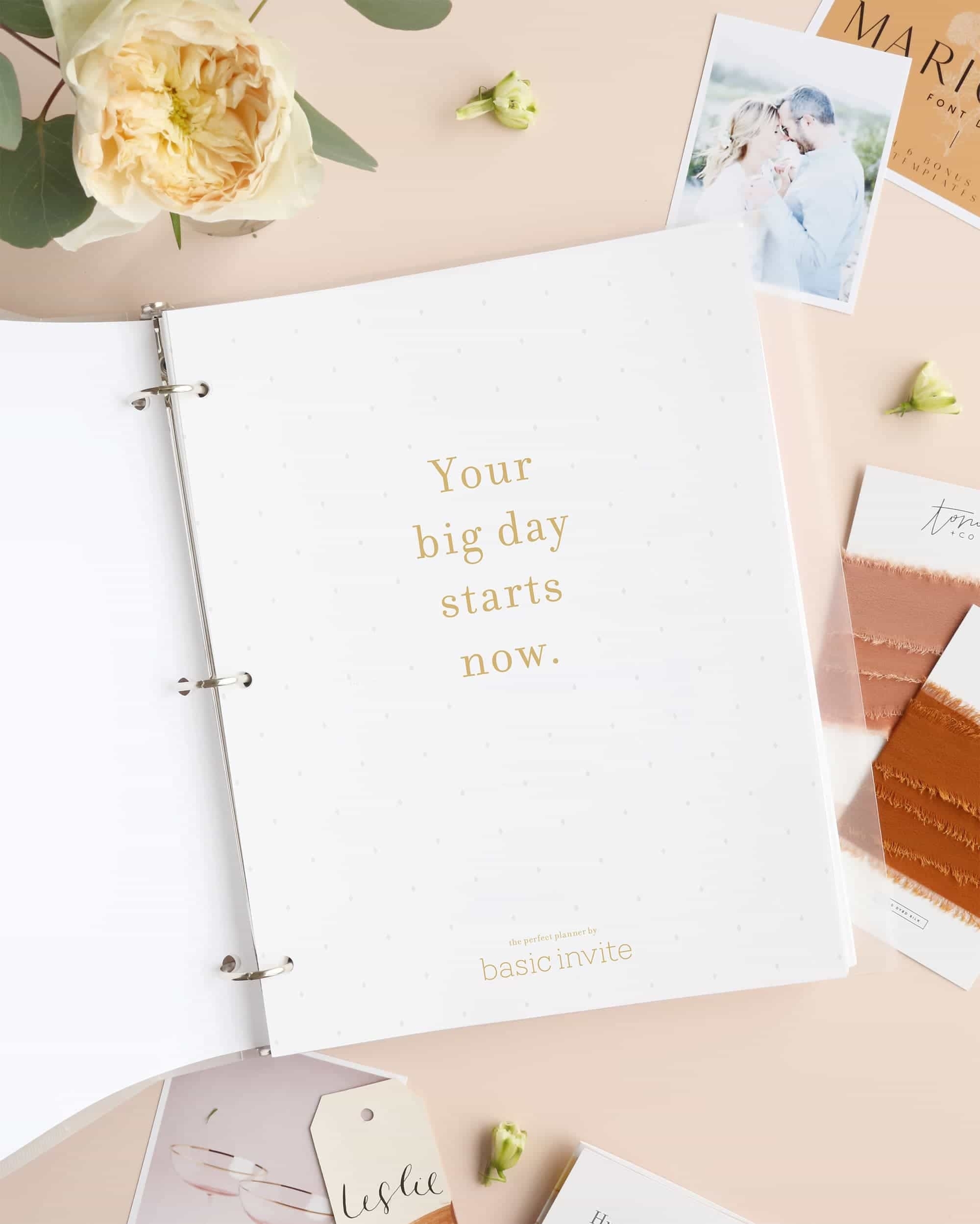 wedding binder template