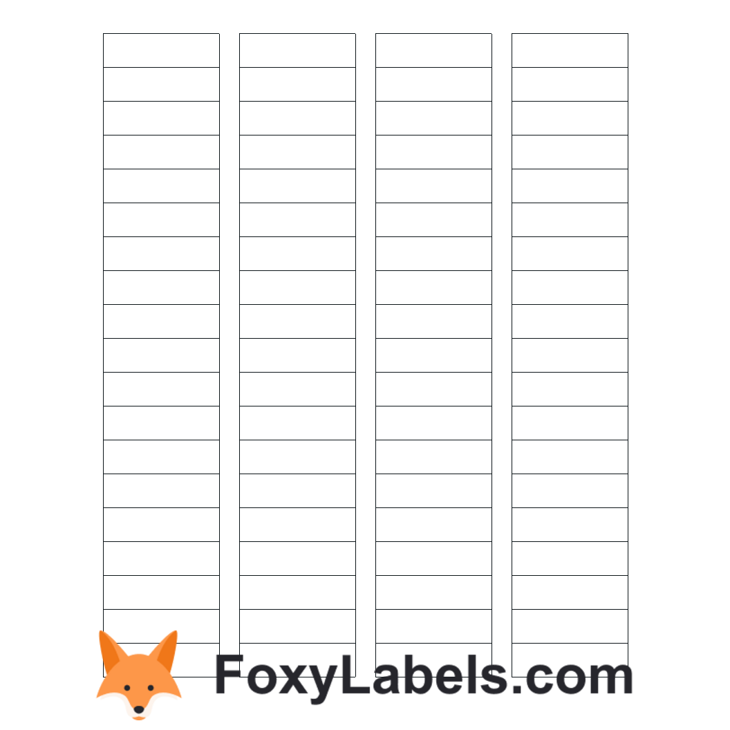 Google Docs Label Template Compatible With Avery 5267