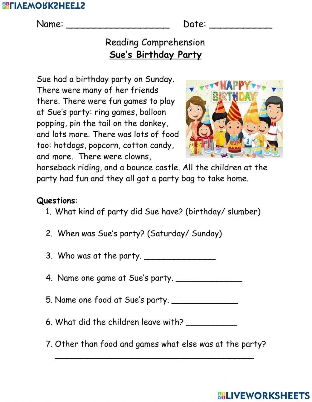 Grade 6 English Worksheet Worksheets Library