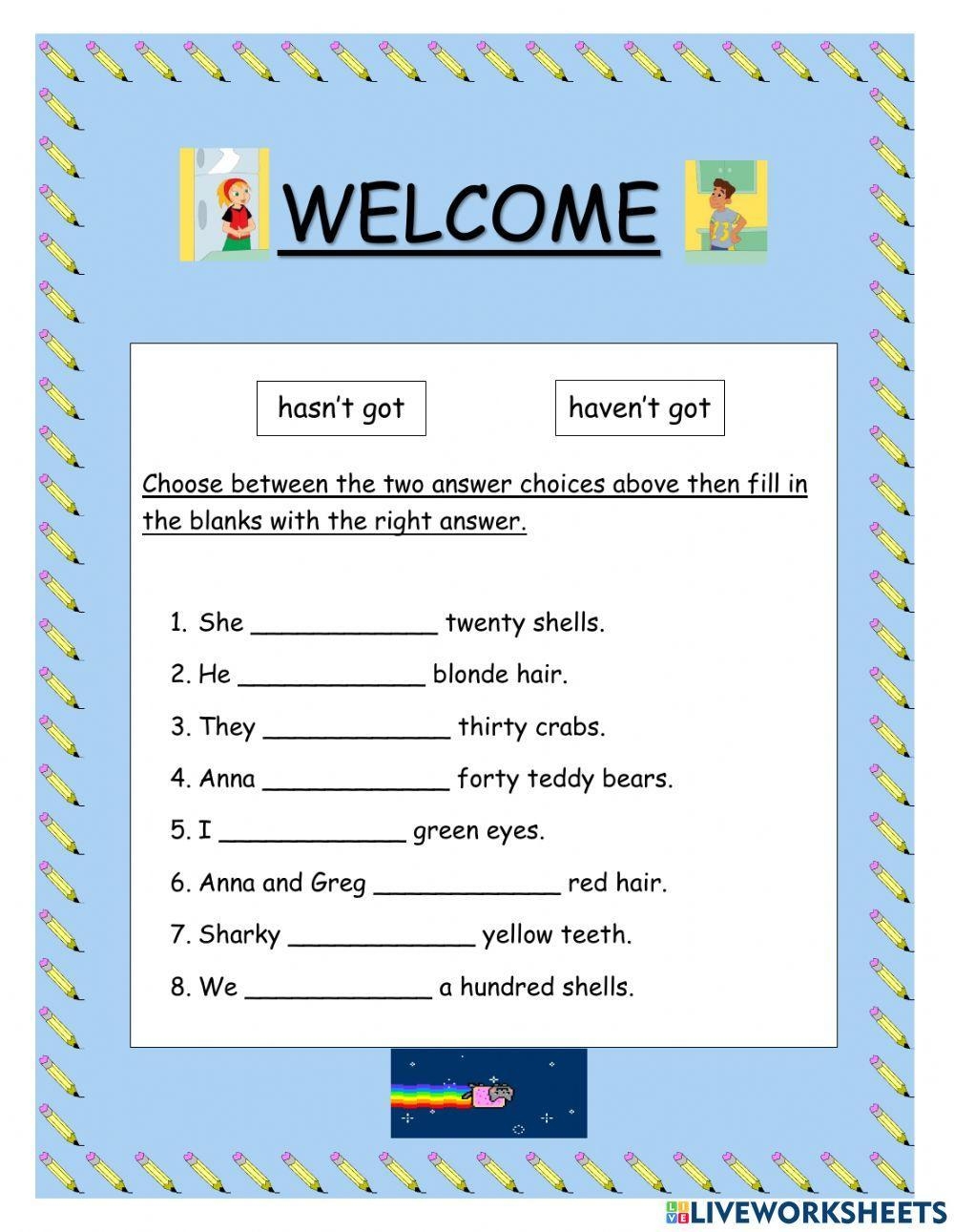 Grammar Online Exercise For Grade 3 Worksheets Library