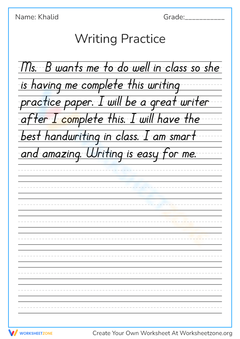 Handwriting Practice Sentences For Kids Adults Worksheets Library Handwriting Practice Sentences For Kids Adults Worksheets Library