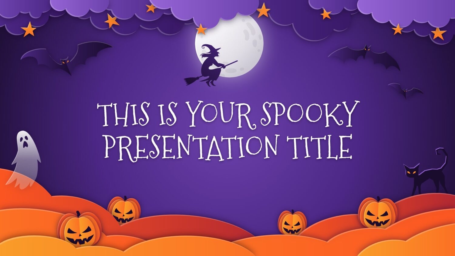 Happy Halloween Free PPT Google Slides Template SlidesCarnival