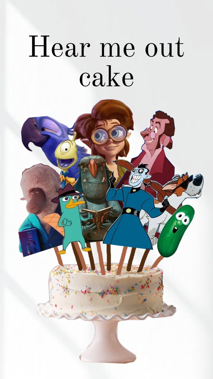 Hear Me Out Cake