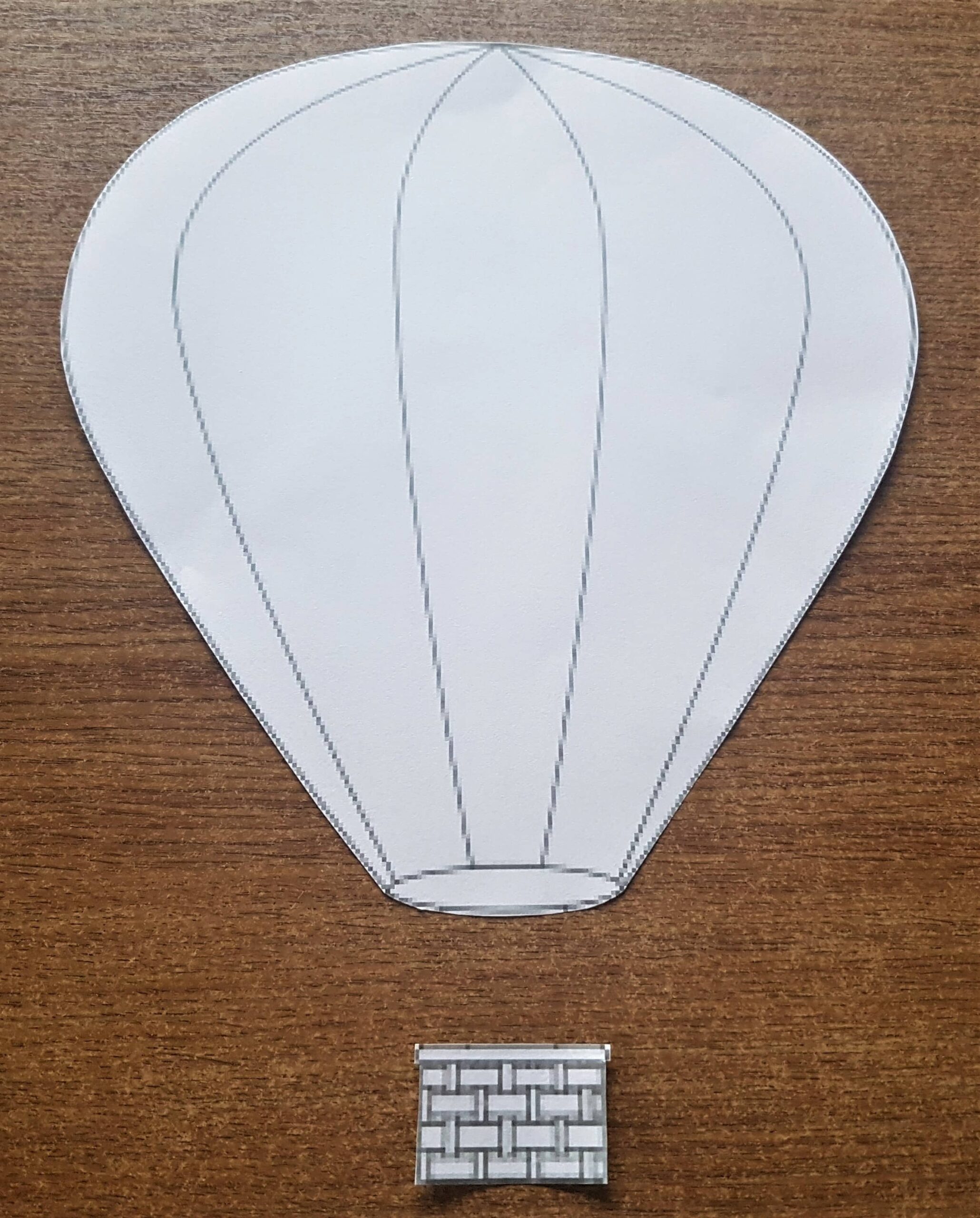 Hot Air Balloon Craft Tutorial Thoughtfuldiycreations Cute Fun Kid Activity