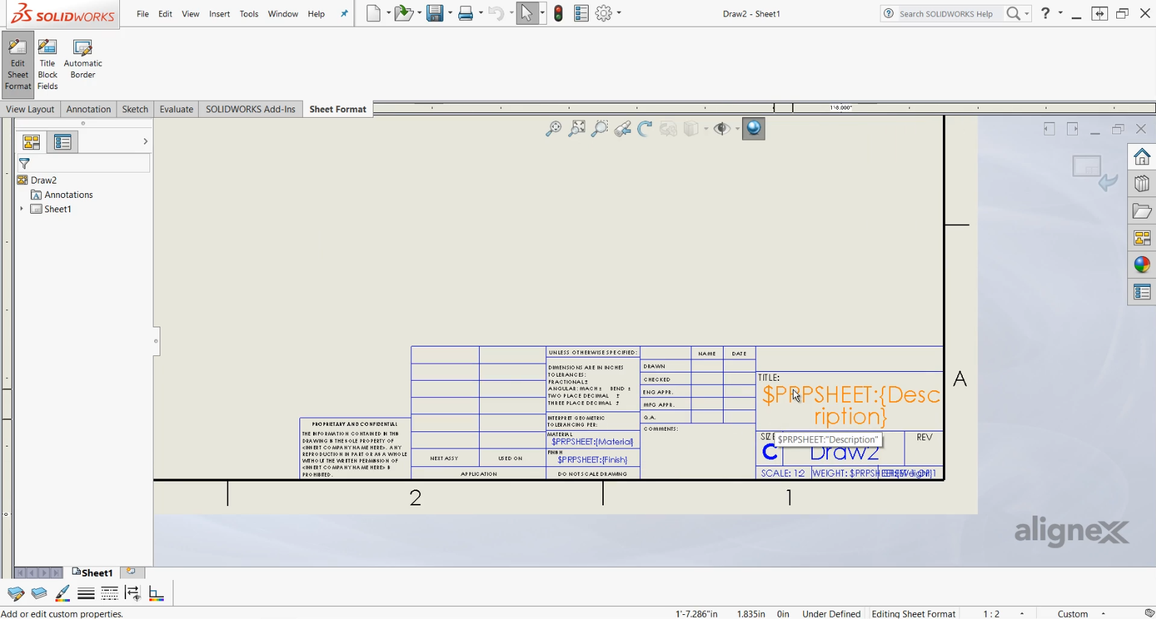 How To Create Drawing Templates And Sheet Formats In SOLIDWORKS How To Create Drawing Templates And Sheet Formats In SOLIDWORKS