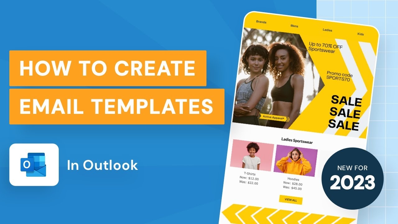 How To Create Email Templates In Outlook New For 2023 YouTube