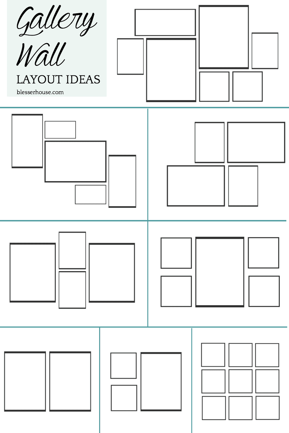 How To Hang A Gallery Wall Perfectly Every Time Bless er House How To Hang A Gallery Wall Perfectly Every Time Bless er House