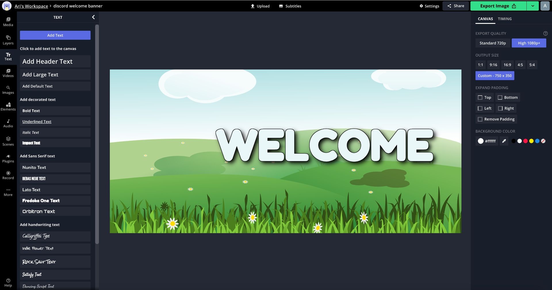 How To Make A Discord Welcome Banner