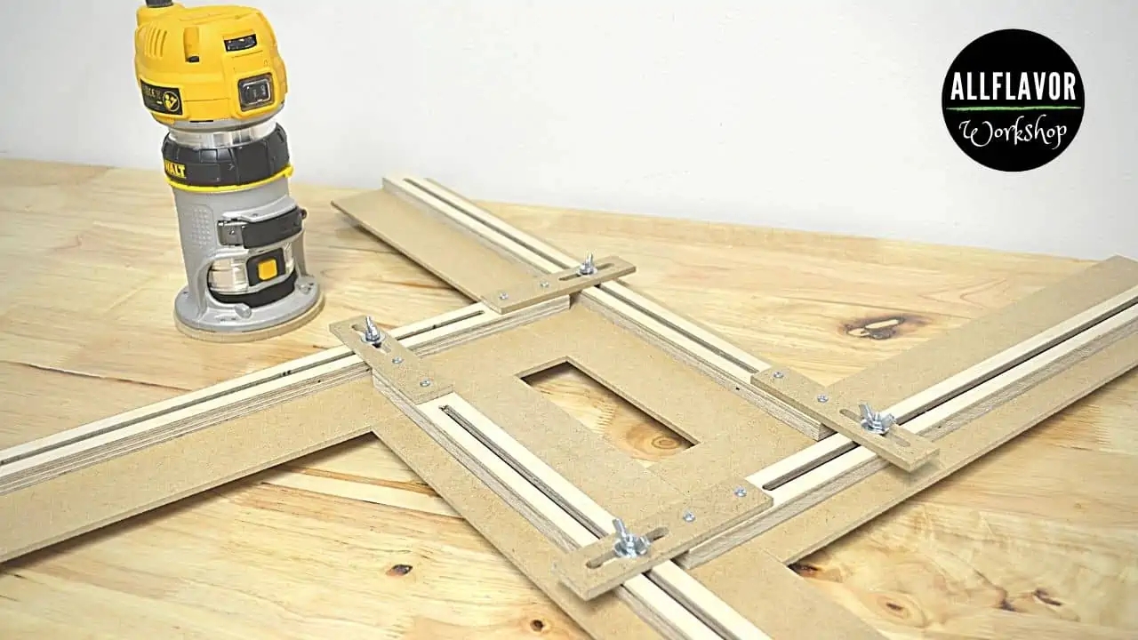 How To Make An Adjustable Router Template Guide AllFlavor Workshop How To Make An Adjustable Router Template Guide AllFlavor Workshop