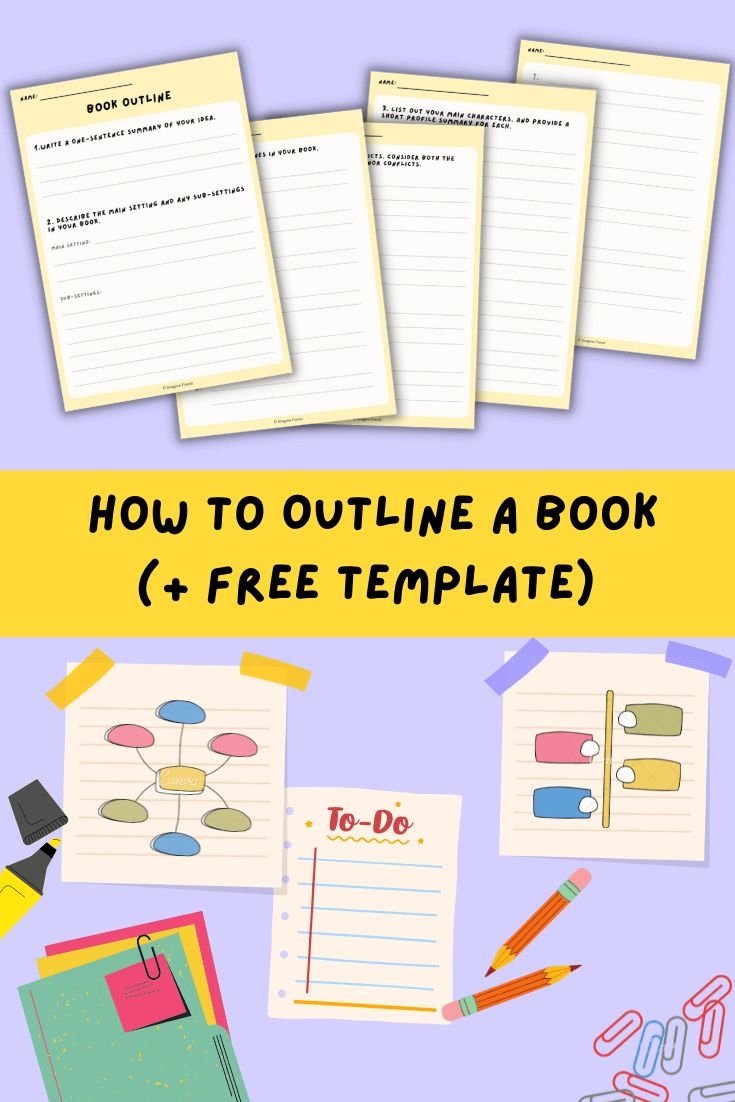 How To Outline A Book Free Outline Template Imagine Forest