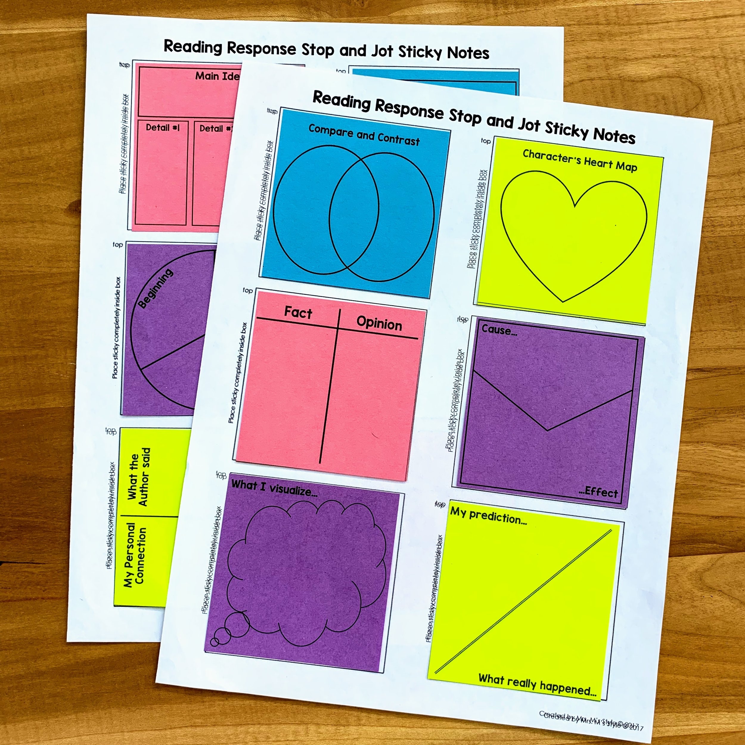How To Print On Sticky Notes Stellar Teaching Co How To Print On Sticky Notes Stellar Teaching Co