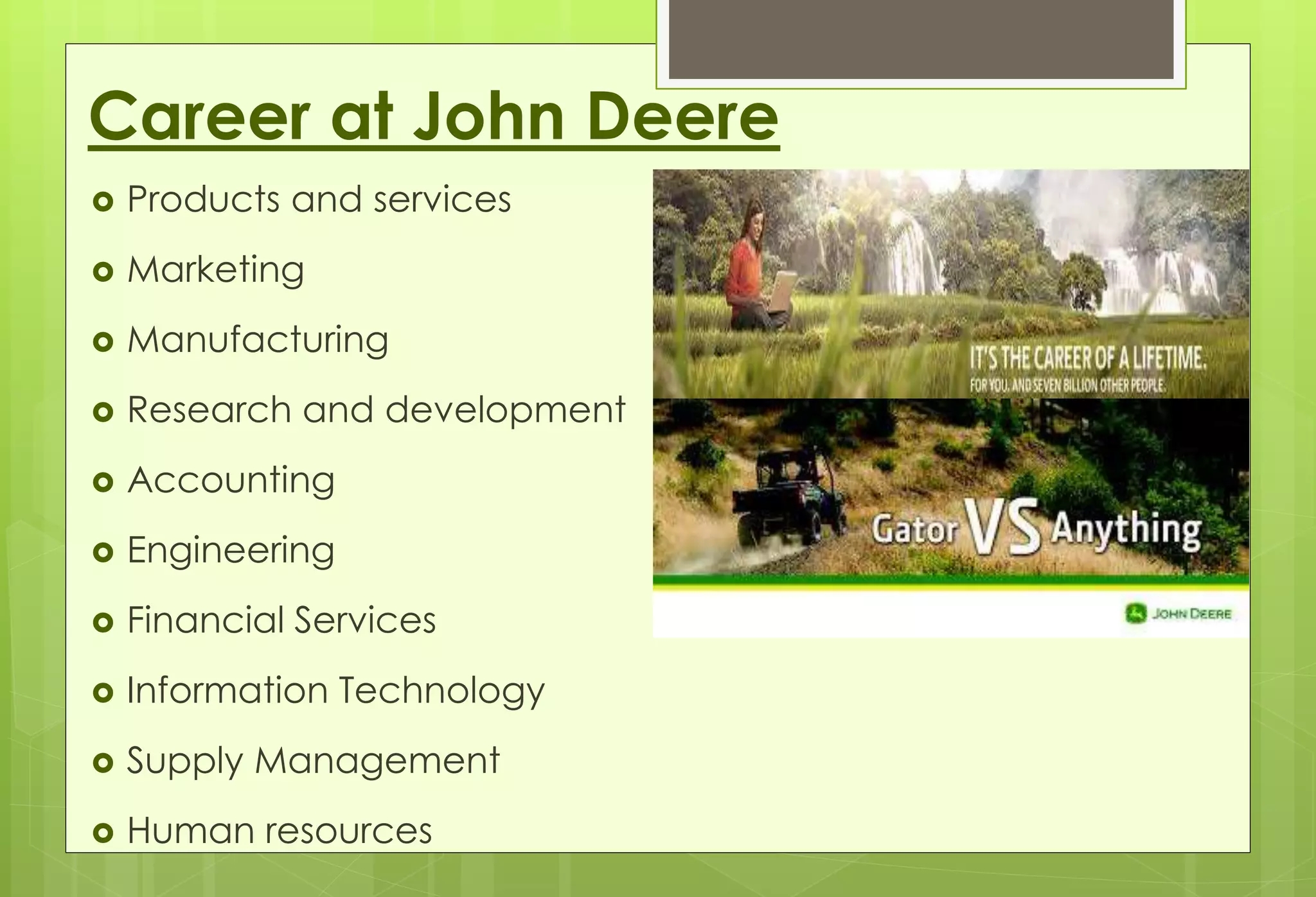 JOhn Deere PPTX
