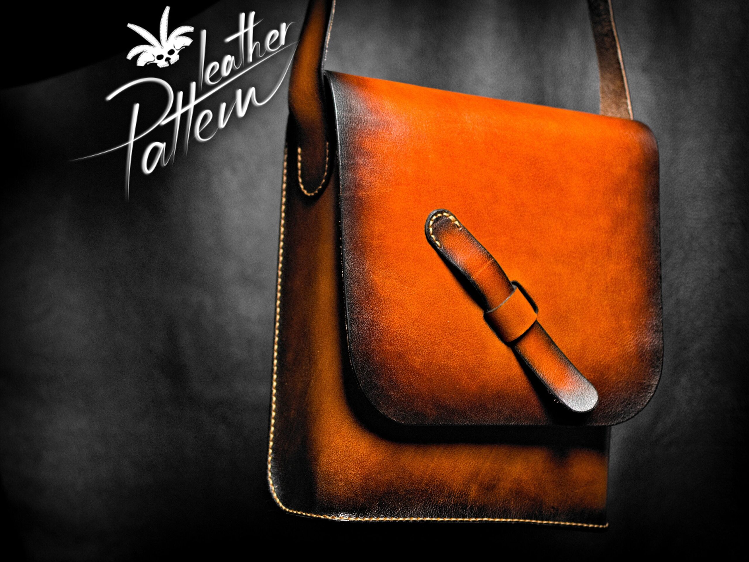 Leather Bag Pattern PDF By LeatherHubPatterns