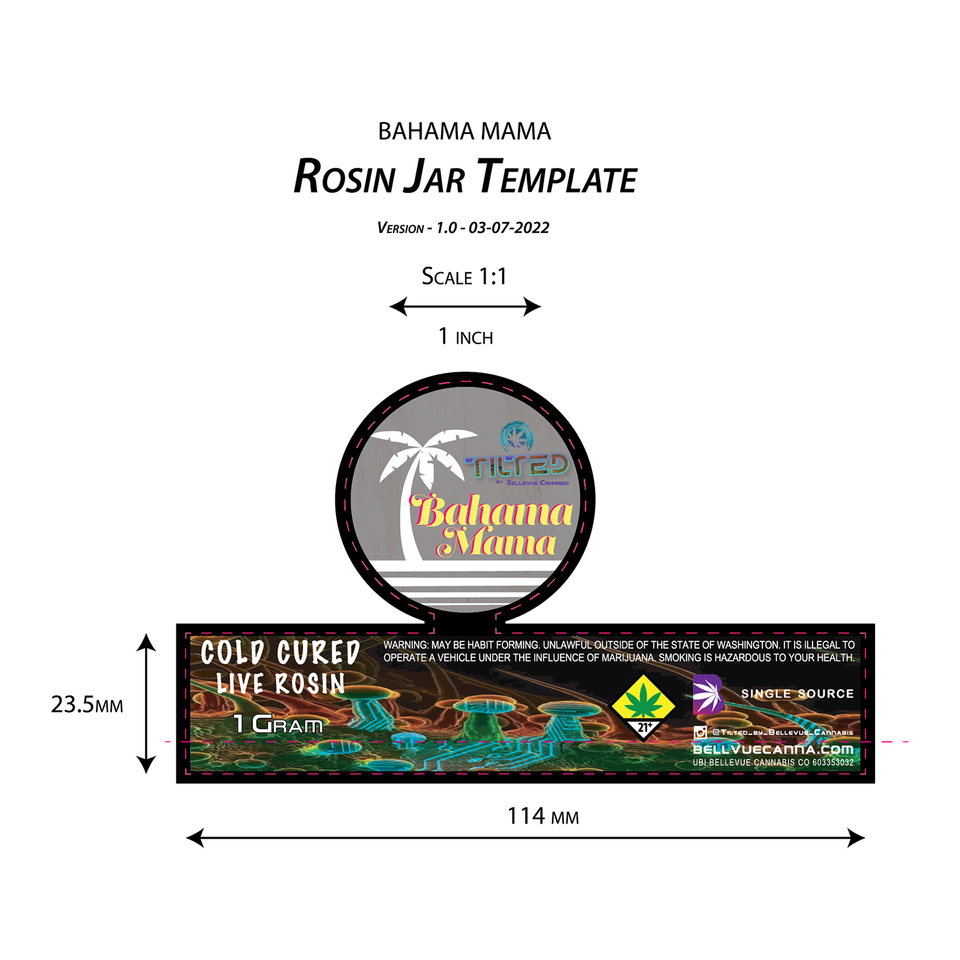 Live Rosin 1 Gram Jar Labels 1 Images Behance