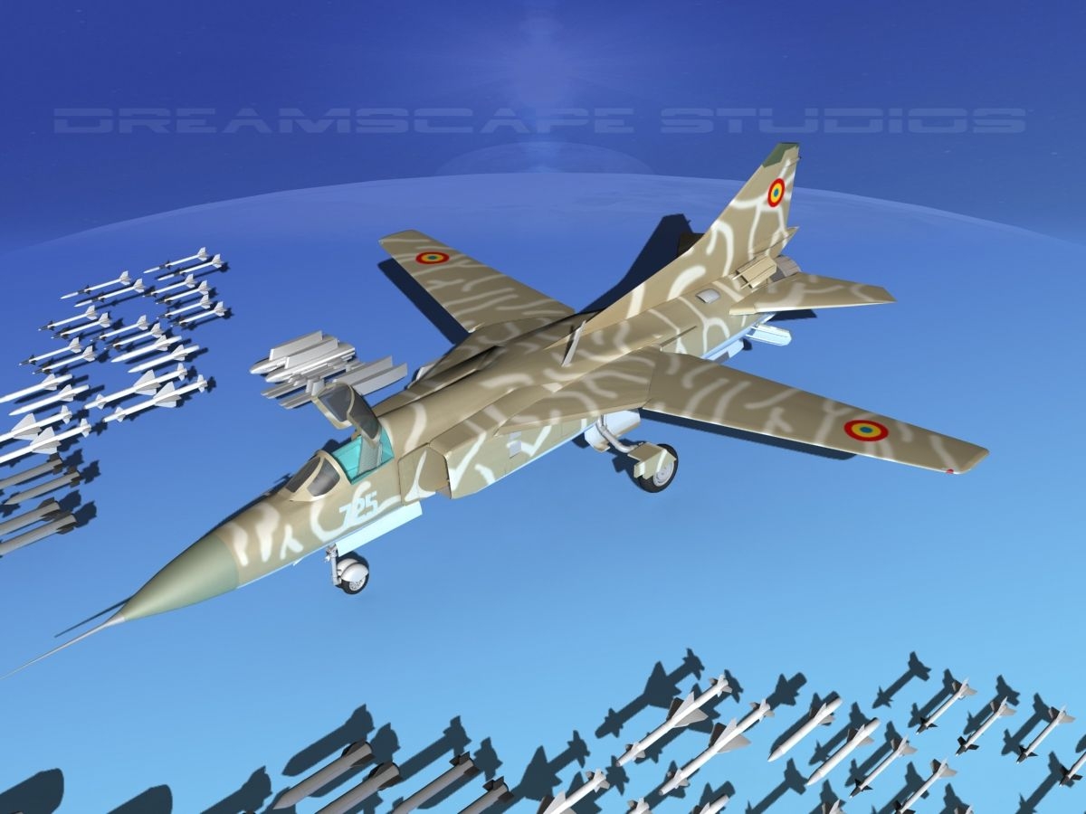 mikoyan-gurevich mig-23 templates