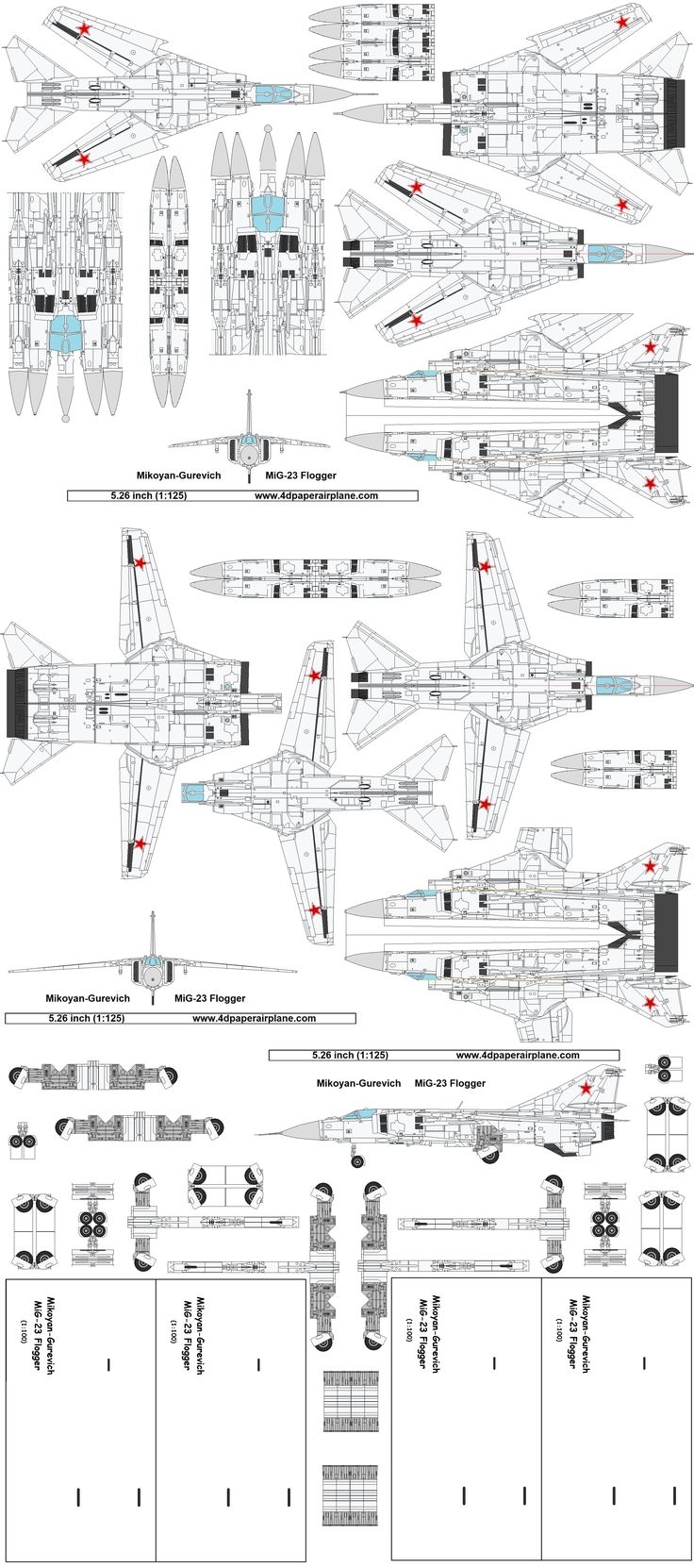 Mikoyan Gurevich MiG 23 Flogger 