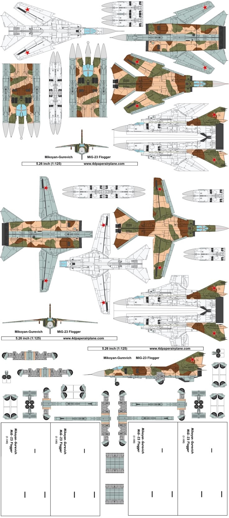 Mikoyan Gurevich MiG 23 Flogger