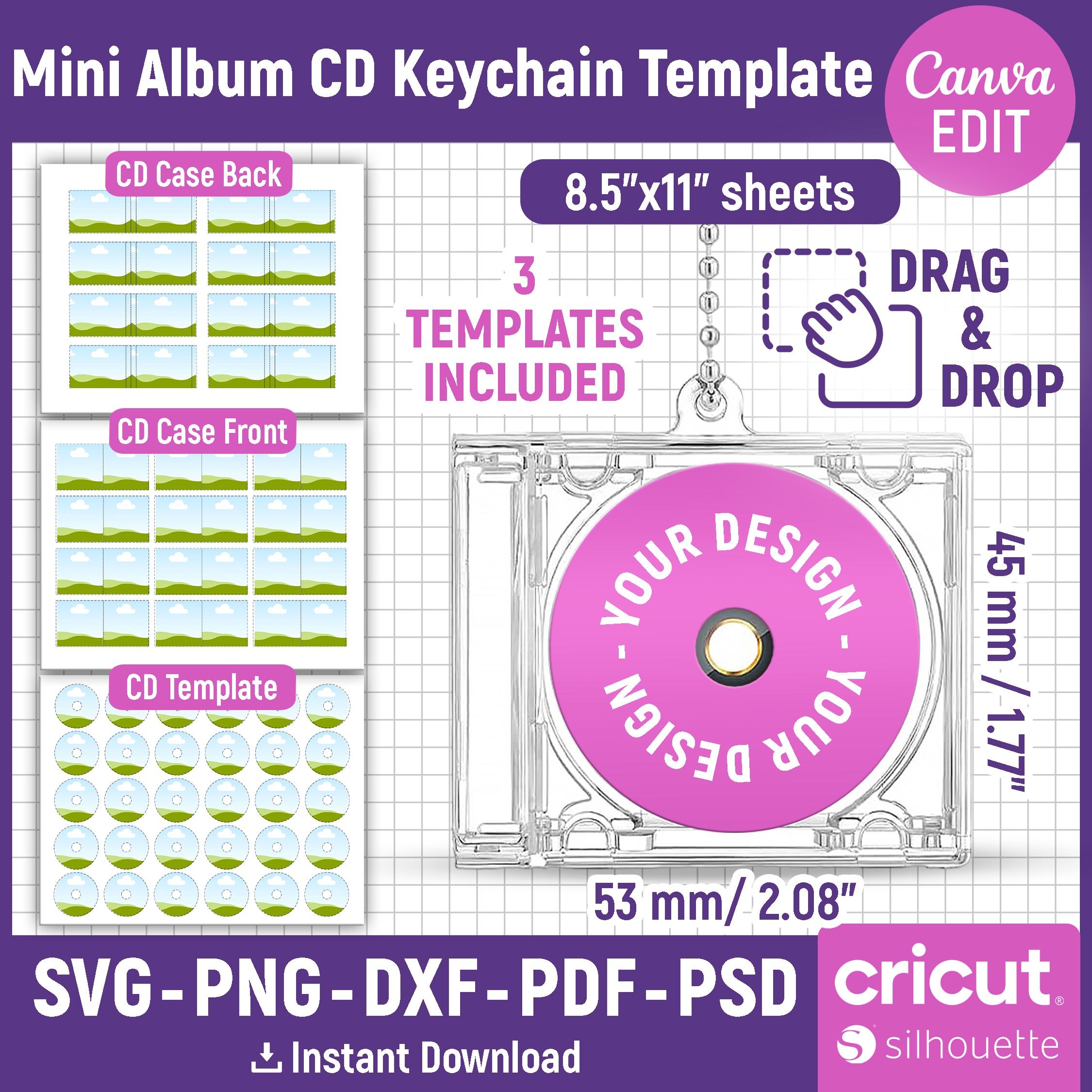 jewel case template