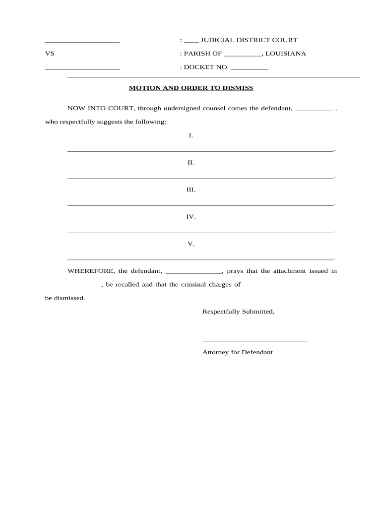 motion to dismiss template motion to dismiss template