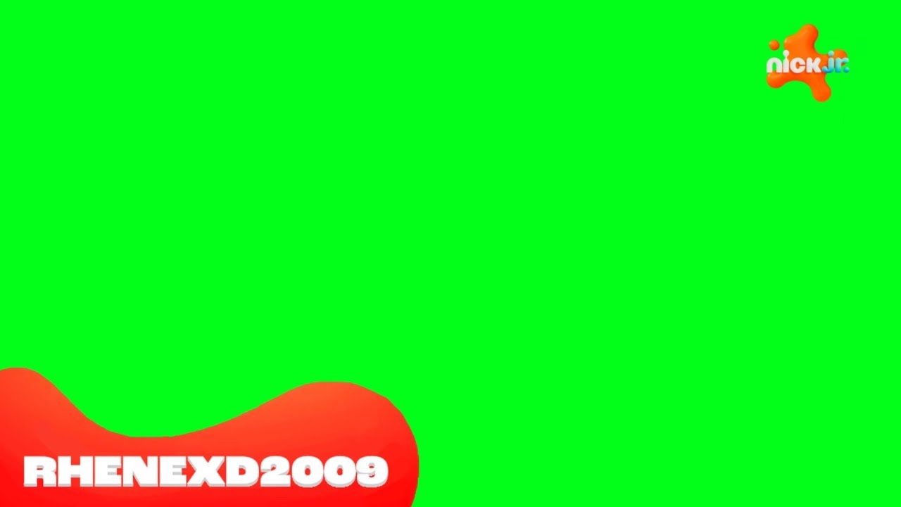 Nick Jr LA Global ScreenBug 2024 present Template FREE TO USE YouTube