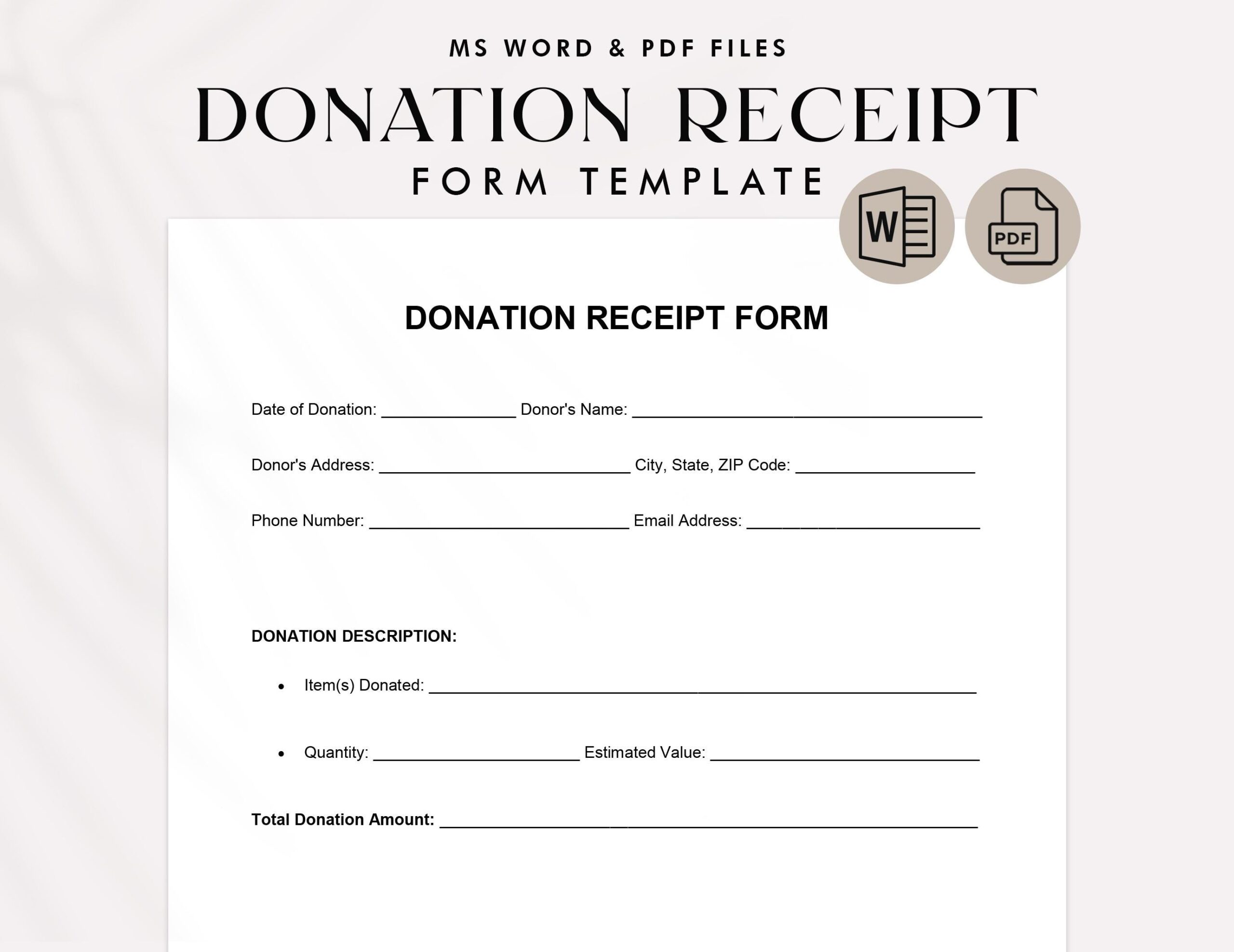 Nonprofit Donation Receipt Printable Donation Receipt Forms Charity Donation Receipt Donation Receipt Template Etsy Nonprofit Donation Receipt Printable Donation Receipt Forms Charity Donation Receipt Donation Receipt Template Etsy