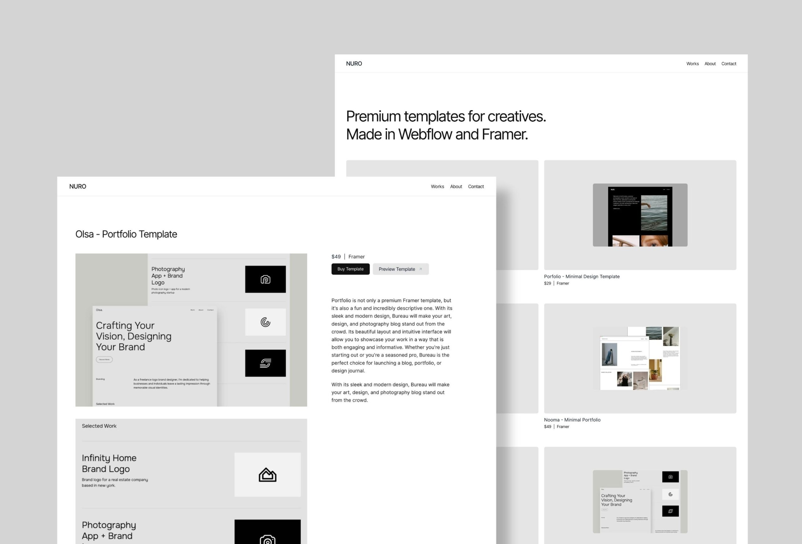 Nuro Free Portfolio Website Template By Pixasquare Framer Marketplace Nuro Free Portfolio Website Template By Pixasquare Framer Marketplace