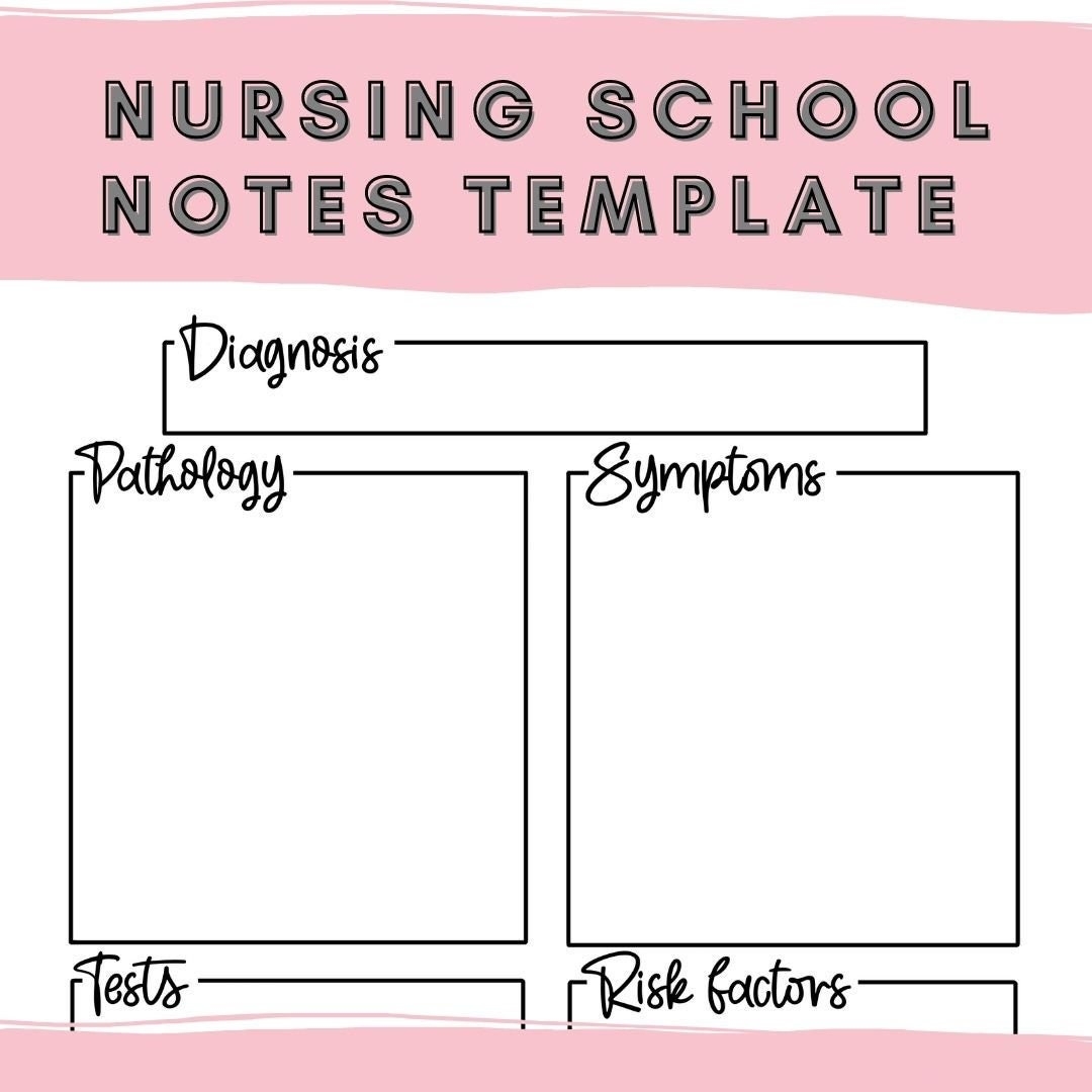 nursing notes template